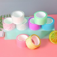 Ruban Nano HONGFU à Haute Viscosité pour Boules d'Eau Creuses DIY, Fabrication Artisanale, Souffler des Bulles, Anti-Stress, Acrylique, Simple Face, Imperméable