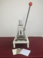 RH-D100A Square Grammage Sample Cutter for Accurate Paper Basis Weight Testing with Durable Blade ISO 536 Standard 1% Accuracy