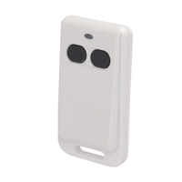 Control Remoto para Puerta de Garaje de 2/4 Botones, Alta Potencia, Largo Alcance, Código Variable HCS301, con Luz Indicadora LED, Plástico y Metal YET2208