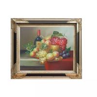 Peinture à l'huile réaliste contemporaine, impressionniste, peinte à la main, sur toile de coton et de lin de haute qualité, durable, nature morte