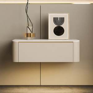 Nouvelle table de <span class=keywords><strong>chevet</strong></span> suspendue en dalle de roche intelligente de chambre italienne Table de <span class=keywords><strong>chevet</strong></span> en bois massif Table de <span class=keywords><strong>chevet</strong></span> - Product Image 3