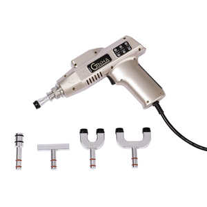 Mesin Pijat Leher Profesional Alat Pijat Otot Tubuh Elektrik Pistol Impuls Pereda Nyeri Alat Penyesuaian Chiropractic - Product Image 6