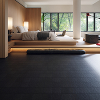 Carreaux de mosaïque en céramique pour murs et sols, design moderne, 123x123 mm, dégradé jet d'encre, céramique mate pour l'intérieur des salles de bain
