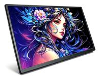 Taşınabilir Monitör 23.8 İnç IPS 1080p 100HZ D1 Ultra İnce Dizüstü Bilgisayar Ekran Genişletici Dahili Hoparlörler Ofis Çalışmaları için Tak ve Çalıştır