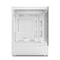 AntarcChill Factory Custom MATX Gaming Cpu Micro ATX Computer Case Cases Towers Desktop Cabinet White PC Case