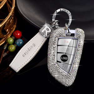 Strass Bling en cristal chaud pour <span class=keywords><strong>BMW</strong></span> SUV <span class=keywords><strong>X3</strong></span> X4 5X 6X 7X <span class=keywords><strong>porte</strong></span>-clés de voiture avec fermeture à sangle suspendue - Product Image 3