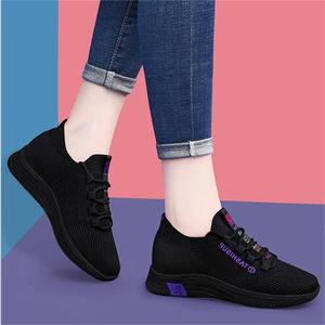Baskets légères à prix réduit Vente en gros Chaussures décontractées d'été en maille respirante pour femmes - Product Image 3