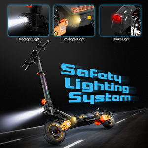 Ruitoo T2Master, Fabricante Chino, Scooter Eléctrico de Doble Motor al por Mayor, Potente Scooter Plegable para Adultos de 52V, T2 Sc - Product Image 3