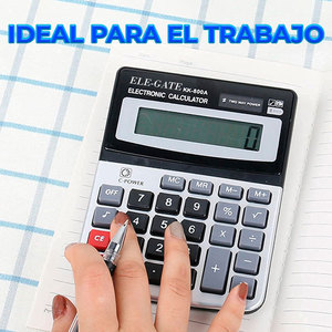 Calculatrice électronique ELE-GATE KK-800A 8 chiffres à énergie solaire pour usage professionnel - Product Image 3