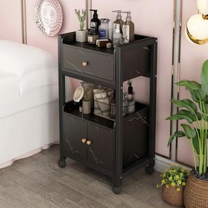 Latest Design Salon Furniture Gold Salon <b>Trolley</b> Removable Beauty <b>Trolley</b> Makeup Storage <b>Trolley</b> - Product Image 4