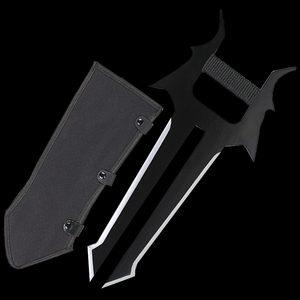 Espada de Eremes, el Asesino, del popular <span class=keywords><strong>juego</strong></span> <span class=keywords><strong>Ragnarok</strong></span> Online Scorn (con funda de cuero), accesorio de cosplay, coleccionable y decoración - Product Image 4