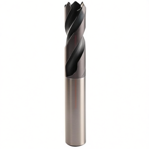 Fresa de ranurado corta de carburo sólido Ttake Standard Ta1400 con helicoidal de 30 grados, 2 filos y recubrimiento Nano TiAlN - Product Image 2