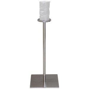 Distributeur de sacs de <span class=keywords><strong>40</strong></span> pouces de hauteur JH-Mech, robuste, sur pied, en métal, pour sacs en plastique - Product Image 5