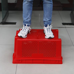 620*420*320 mét Stackable PP lưới nhựa hậu cần giỏ trái cây và rau lưu trữ giỏ - Product Image 5