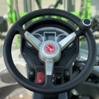 Chargeuse sur pneus électrique EV10, petite chargeuse électrique, capacité de la benne de 0,45 mètre cube, charge maximale de 1000 kg, avec frein à tambour, sûre et fiable