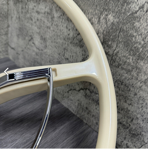 Tiypeor ชิ้นส่วนคลาสสิกสีขาวและสีดำ volante Retro พวงมาลัยด้วง<span class=keywords><strong>1966</strong></span> 1969คลาสสิก <span class=keywords><strong>karmann</strong></span> <span class=keywords><strong>Ghia</strong></span> - Product Image 5