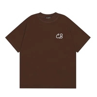 Top qualité lourd 100% coton décontracté personnalisé Cole Buxton T-shirt hommes vierges à manches courtes chemises à col rond pour