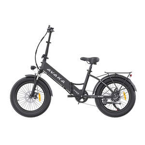 Vélo pliant en aluminium AVAKA K300 avec 7 vitesses, compteur LCD étanche IP66, vitesse de 30 km/h - Product Image 6