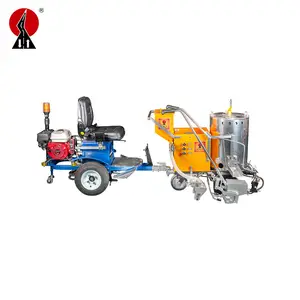 LXD Ride On Driving Type Manual Hand Push Zebra Stripes Pavement Lines Painting Road Marking Machine