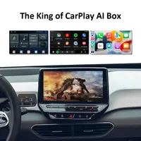 Android 10.0ไร้สาย Apple Carplay หุ่นยนต์รถยนต์วิทยุ Carplay Ai กล่องสำหรับออดี้ A4 B9