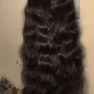 Paquetes de cabello ondulado de cuerpo indio negro Natural virgen 100%, grado de cabello Remy suave, proveedor directo, sin productos químicos, sin enredos, Onda de agua - Product Image 5