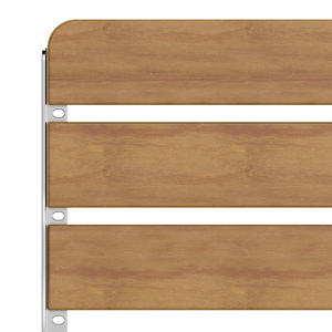 Folding Bathroom Stainless Steel Shower Seat Wall-Mounted Wood <b>Bath</b> Chair Stool for Bathroom and Kitchen Use - Product Image 4
