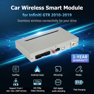 Interface sans fil <span class=keywords><strong>CarPlay</strong></span> Android Auto pour Nissan GTR 2010-2019, avec Mirror <span class=keywords><strong>Link</strong></span>, navigation GPS, DSP, Airplay, sans changement d'écran - Product Image 6