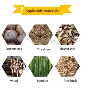 Cáscara de coco Shisha máquina para hacer tabaco Shisha hookah tallo de maíz máquina para hacer carbón línea de producción - Product Image 4