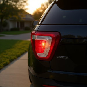 Luz Trasera LED con Diseño de Calavera para Explorer 2016-2017, Lado Izquierdo, Lente Roja, 12V, Repuesto para Sistema de Iluminación Automotriz, P0011, Nuevo - Product Image 2