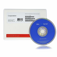 MS Windows Server 2022 Datacenter DVD con Etiqueta de Clave, Paquete Completo en Stock, Activación en Línea, Versión de Internet, Envío Rápido