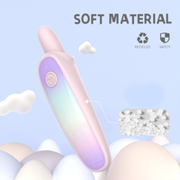 Klitoris-Stimulator für Frauen mit Zungenleck- und Vibrationsfunktion, 9 Leck- und 9 Vibrationsmodi, Silikon, Wiederaufladbar, OEM ODM