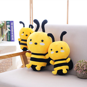 Phim Hoạt Hình Dễ Thương Nhỏ Màu Vàng Bee Mềm Sang Trọng Gối Thú Nhồi Bông Đồ Chơi Tùy Chỉnh Thực Tế Sang Trọng Đồ Chơi Ong Cho Trẻ Em Cô Gái - Product Image 5
