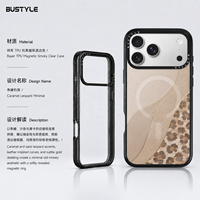 Coques de protection antichoc en TPU rigide transparent avec peinture UV et design personnalisé pour iPhone 15 16 17 18 Pro Max Plus Air Duo