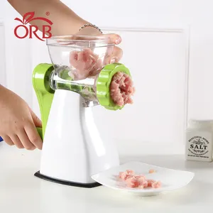 Home kitchen rotary manual vegetable chicken beef meat grinder
