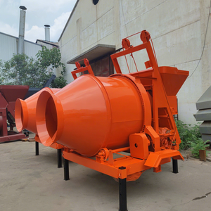 Bétonnière électrique JZC500 800L (alimentation) 500L (décharge) 18-20m³/H (production) Machine de construction - Product Image 1