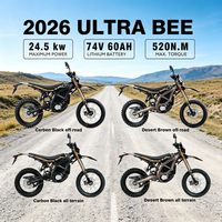 Vélo électrique tout-terrain Surron Ultra Bee 74v 24500W, vélo électrique Surron, vélo électrique de montagne