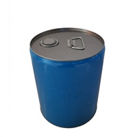 Couvercle Écologique Recyclable à Bouchon Étanche pour Fûts Métalliques de 5 Gallons/20L Approuvé pour Peintures, Graisses, Réfrigération, Climatisation et Huiles
