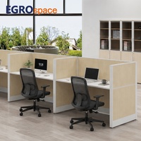 Solution de mobilier commercial EGROspace : cloison de bureau, panneau de séparation, écran de poste de travail