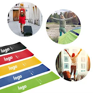 Bandes de Résistance Élastiques Personnalisables pour Enfants Unisexe avec Logo – Équipement de Fitness en Latex pour Entraînement et Exercice en Boucle - Product Image 2