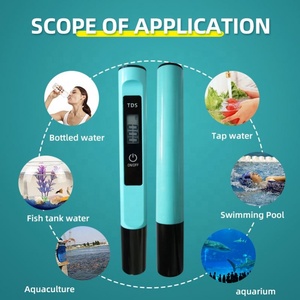 Testeur de TDS numérique pour aquariums, vente flash, 0-9999 ppm, testeur de TDS pour l'eau, pour l'hydroponie, type stylo numérique, prix avantageux - Product Image 1