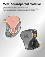 Écouteurs filaires KZ HBB DQ6S, basses HIFI, écouteurs intra-auriculaires, moniteur intra-auriculaire, réduction de bruit, musique, casque de sport