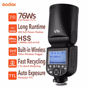 แฟลช480หัว TTL <span class=keywords><strong>V1</strong></span>กะพริบ<span class=keywords><strong>1</strong></span>.5S รีไซเคิล2.4G hss ไร้สาย<span class=keywords><strong>1</strong></span>/8000S สำหรับ Canon สำหรับ <span class=keywords><strong>Nikon</strong></span> สำหรับ Sony Fuji Olympus Pentax - Product Image 4