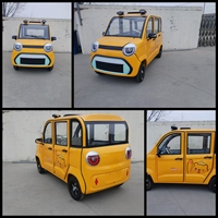 BAIMA Voiture électrique urbaine courte portée, mini quadricycle, grande autonomie, grande capacité de chargement, 100 km d'autonomie, 4 places, homologué CEE