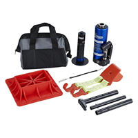 Cric hydraulique tout-terrain pour SUV, camion, changement de pneu, secours d'urgence, outils de levage en acier, kits de crics tout-terrain 4x4