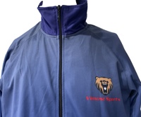 Vente en gros de vestes personnalisées par sublimation, coupe-vent, bomber, manteau pour temps humide, vestes et manteaux pour hommes grandes tailles, survêtement