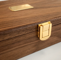 Ensemble de dominos en bois vierges avec logo personnalisé, boîte cadeau et supports pour marque privée, cadeau d'entreprise, vente en gros et revente