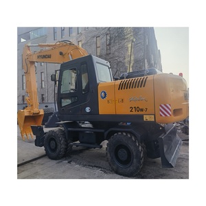 Excavadora Hyundai 210W-7 de Segunda Mano, Procedente de Corea, 21 Toneladas, Alto Rendimiento, 210W-7 en Venta - Product Image 1