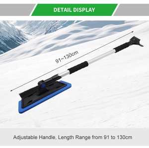 <span class=keywords><strong>Brosse</strong></span> à neige extensible robuste <span class=keywords><strong>pour</strong></span> SUV/camion, <span class=keywords><strong>balai</strong></span> à long manche avec grattoir <span class=keywords><strong>pour</strong></span> le nettoyage du toit et du pare-brise - Product Image 2