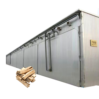 Équipement de séchage du bois à chauffage électrique/à vapeur de marque Fushun, écoénergétique, 380V, en SUS304, pour le séchage des parquettes en bois massif, machine à sécher le bois, four de séchage