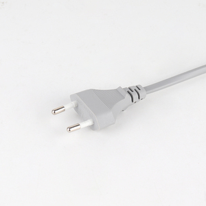 European Standard 250V 2.5A PVC Insulated Electrical Extension Power Cord 2 Pole 2 Pin Plug Home Appliance <strong>Computer</strong> <strong>Rubber</strong> IEC - Product Image 5